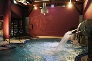 Pool of the Aqua Spa in Les Menuires